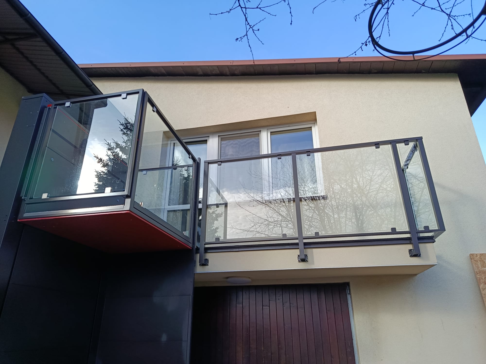 Balustrady szklane